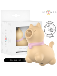 INTENSE ESTIMULADOR PUPPY LENGUA ROTADORA 360º PARA CLITORIS AMARILLO